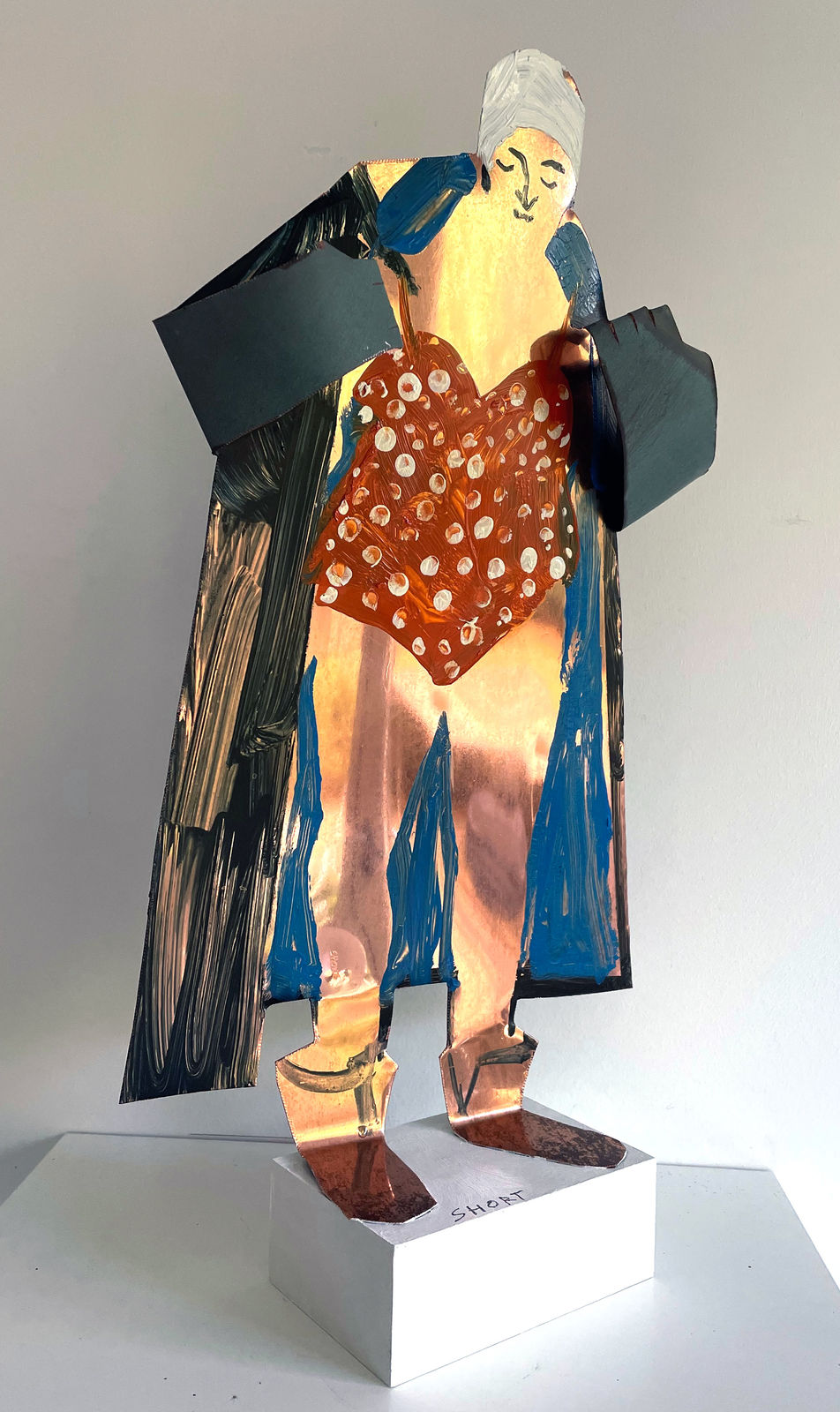 John Short, Woman in Dryrobe with Dots