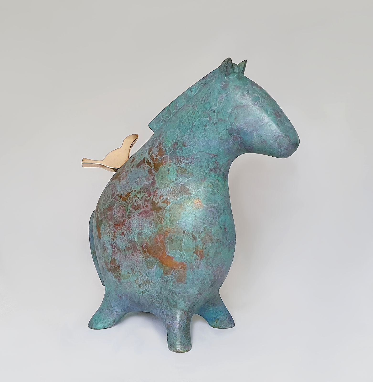 Stephanie Hess, Demi-Pilgrim - Turquoise