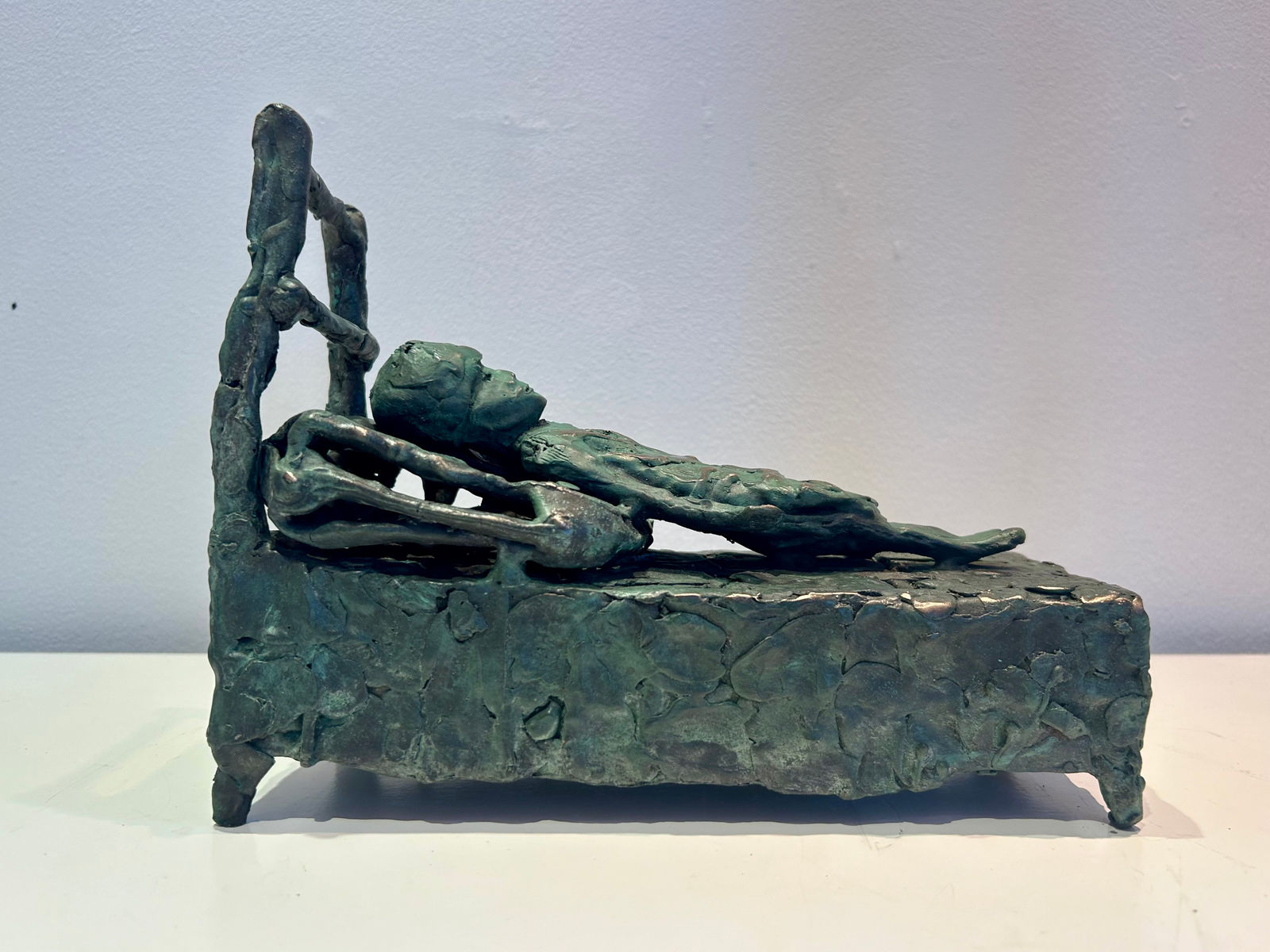 John Behan RHA, Malnourished Girl, Gaza, 2024