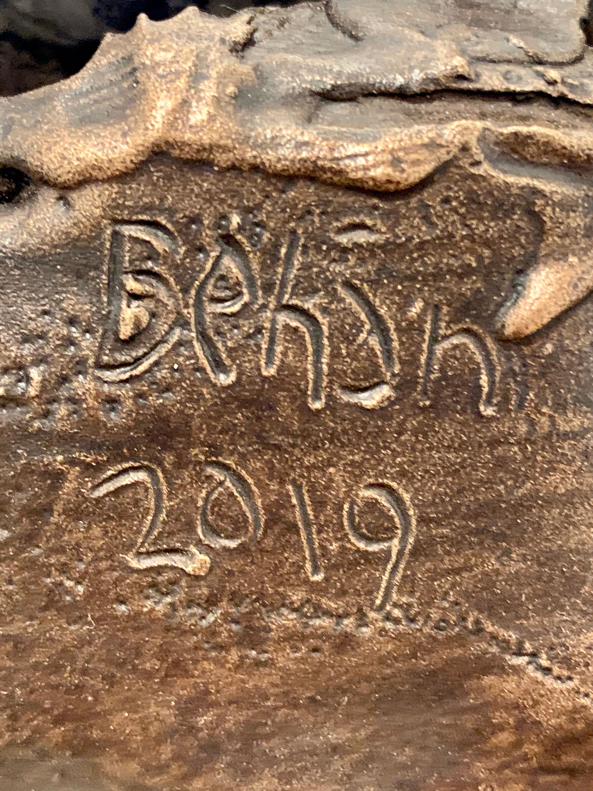 John Behan RHA, Rough Landing Lesbos, 2020