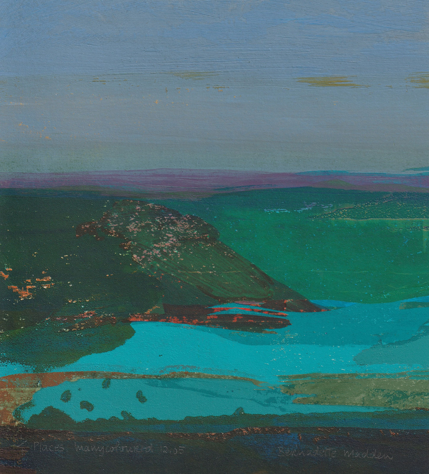 Bernadette Madden, Places Manycoloured 12.05