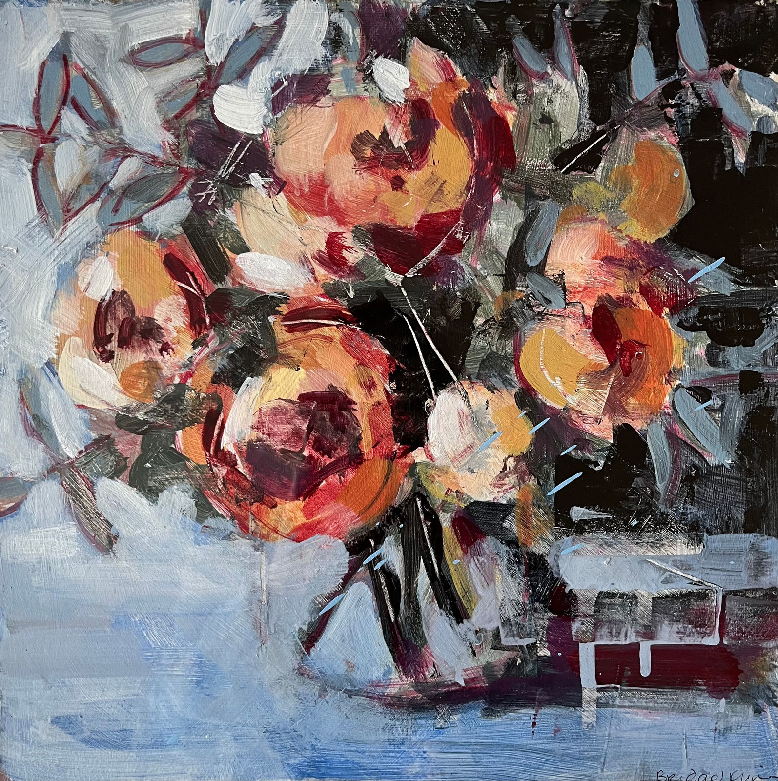 Bridget Flinn, Orange Roses
