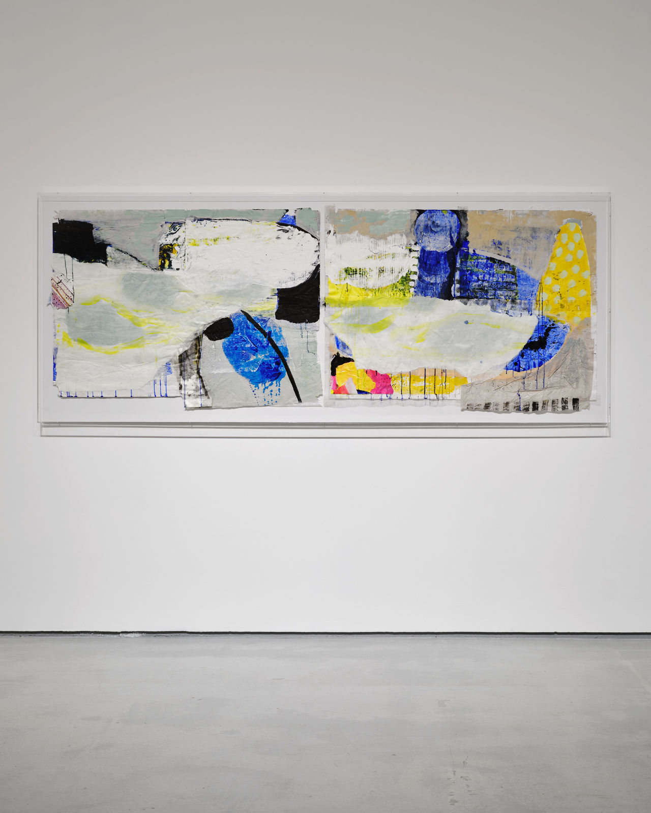 Eamon Colman, The Wind Had a Skin on It (diptych), 2019-2023