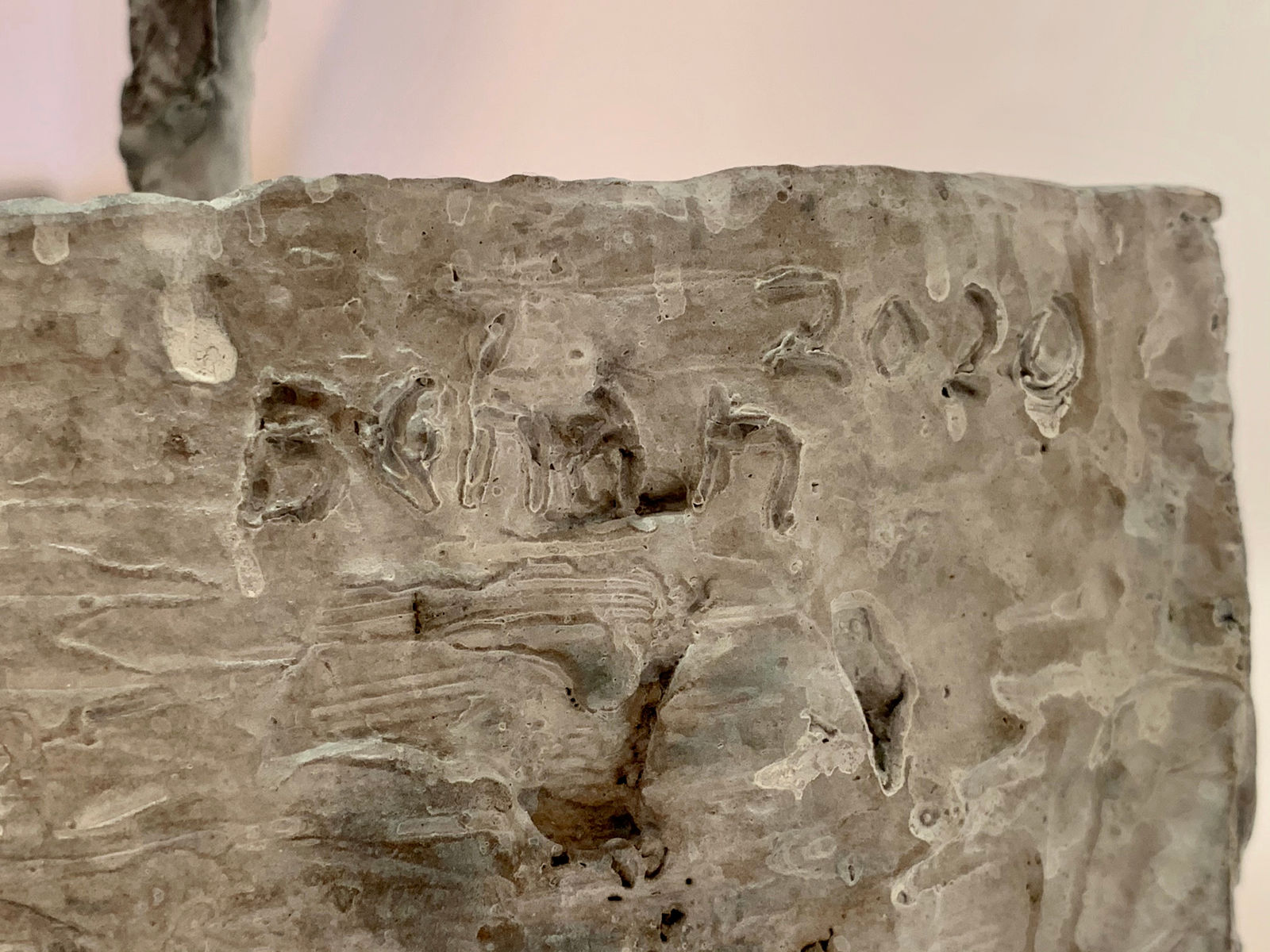 John Behan RHA, Achill Famine Ship, 2020