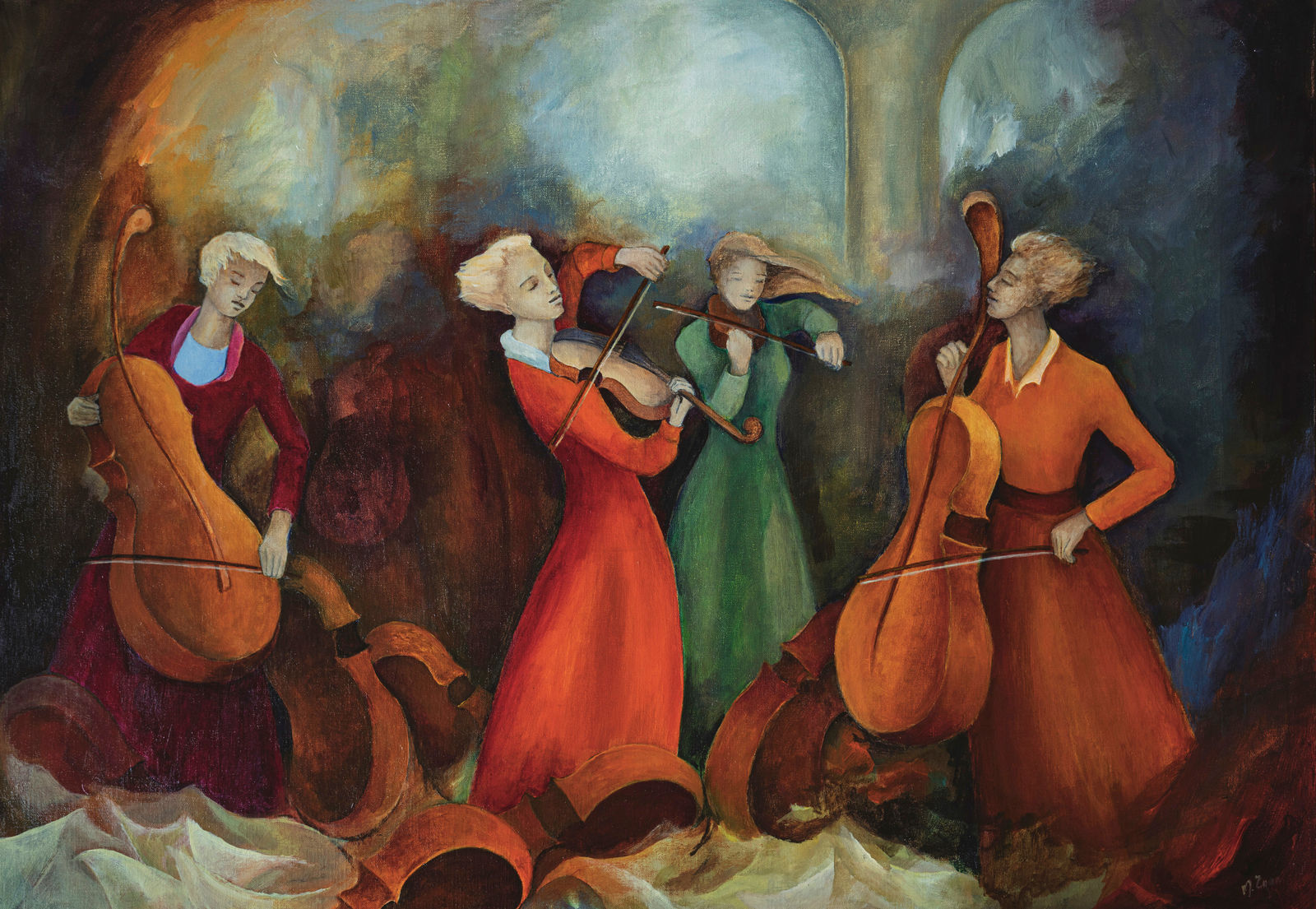 Margaret Egan, Drawing in the Glorious Sound