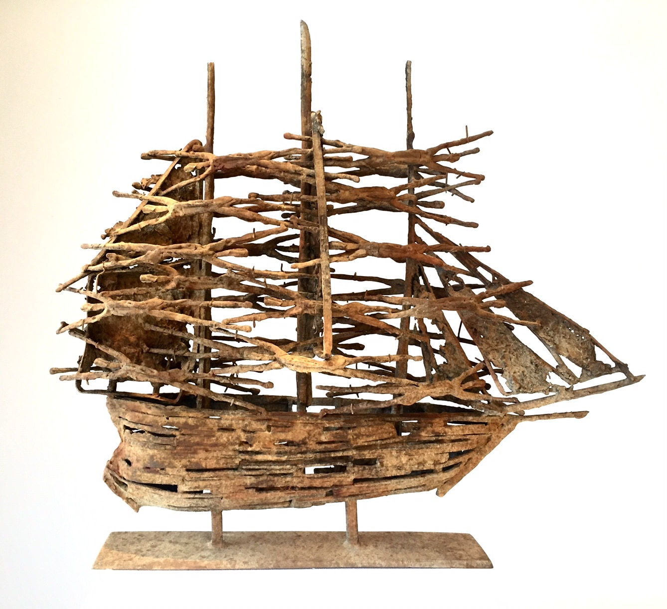 John Behan RHA, Famine Ship Mayo, 2017