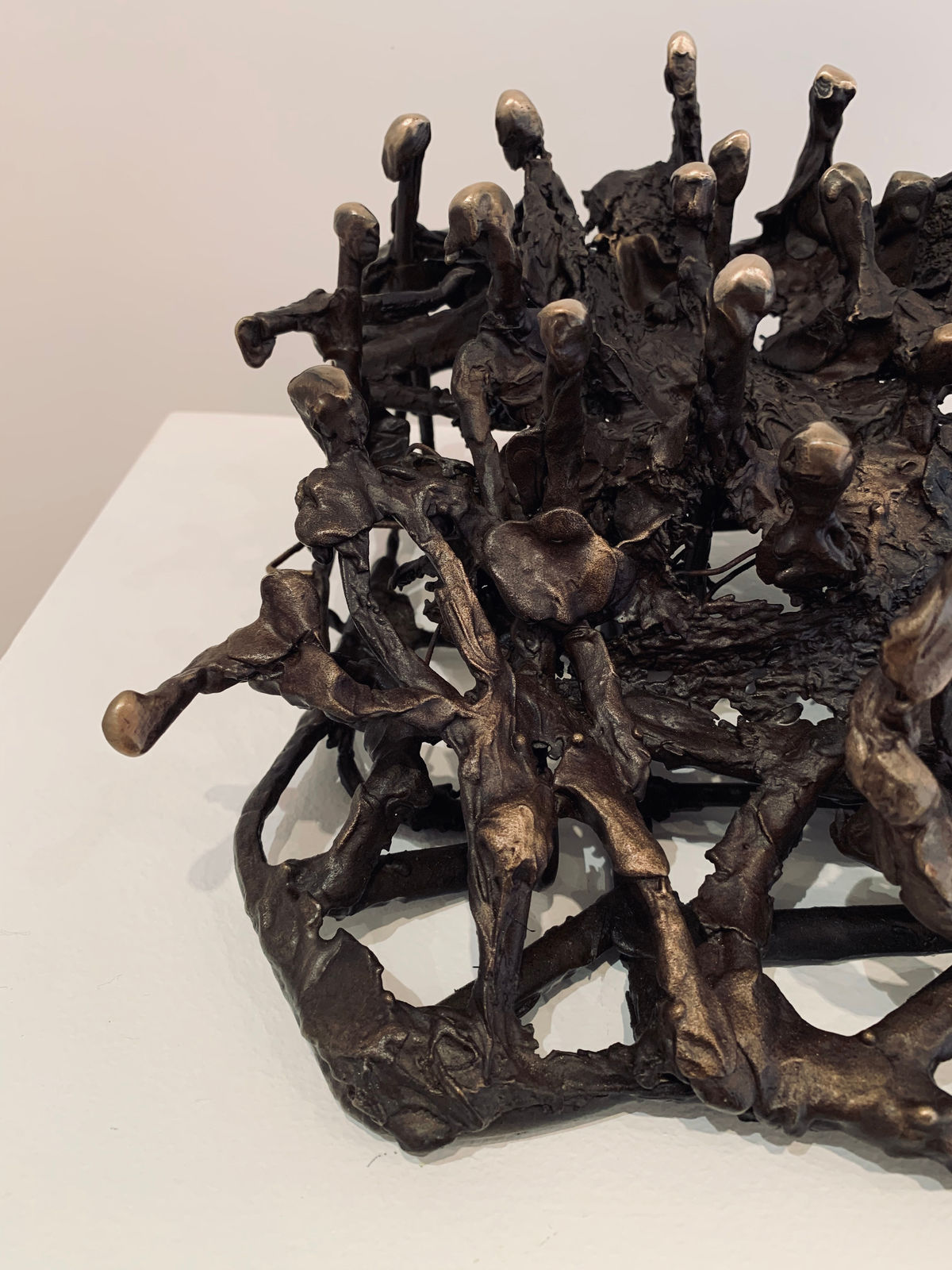 John Behan RHA, Rough Landing Lesbos, 2020