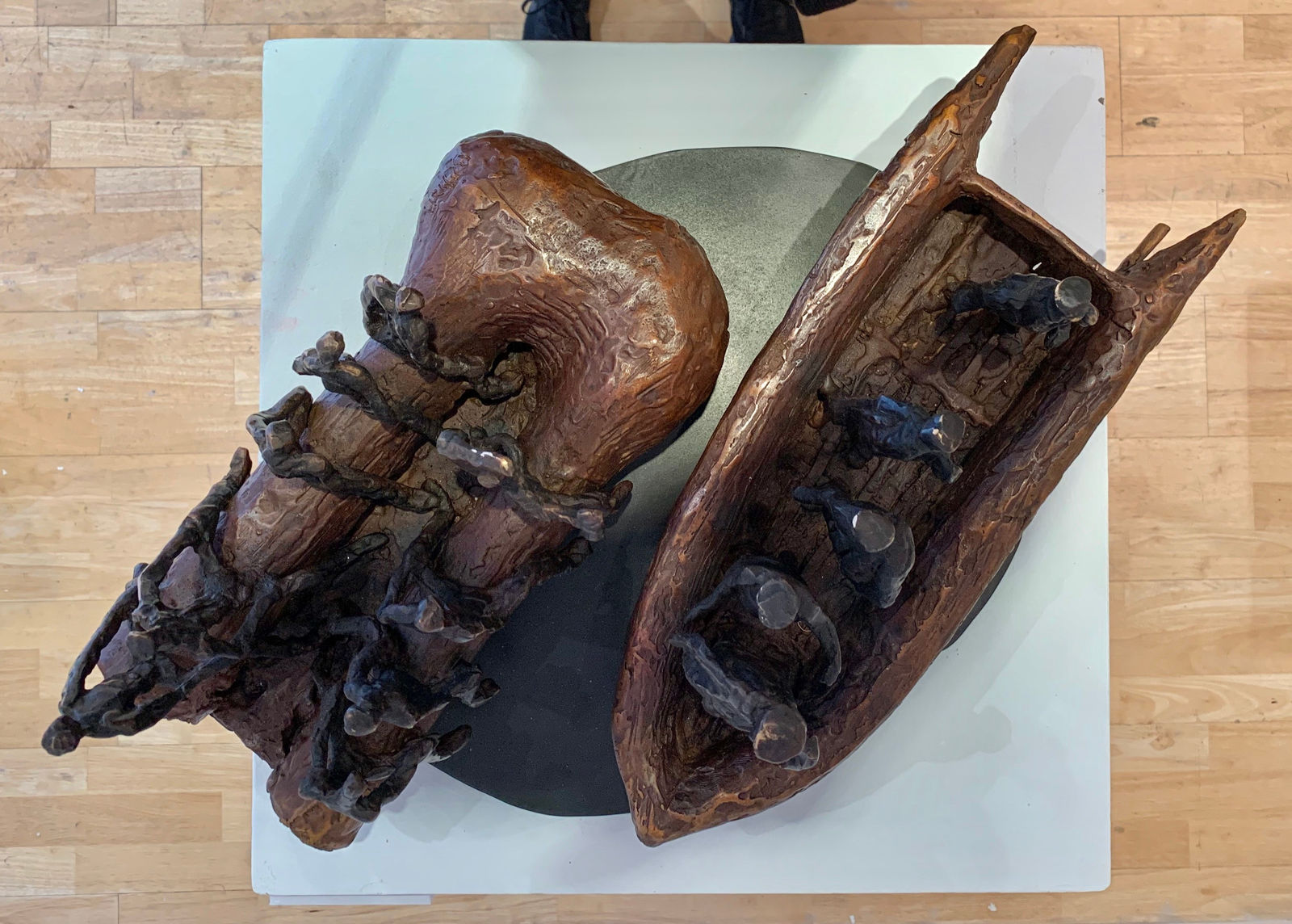 John Behan RHA, Rescue at Sea, 2020