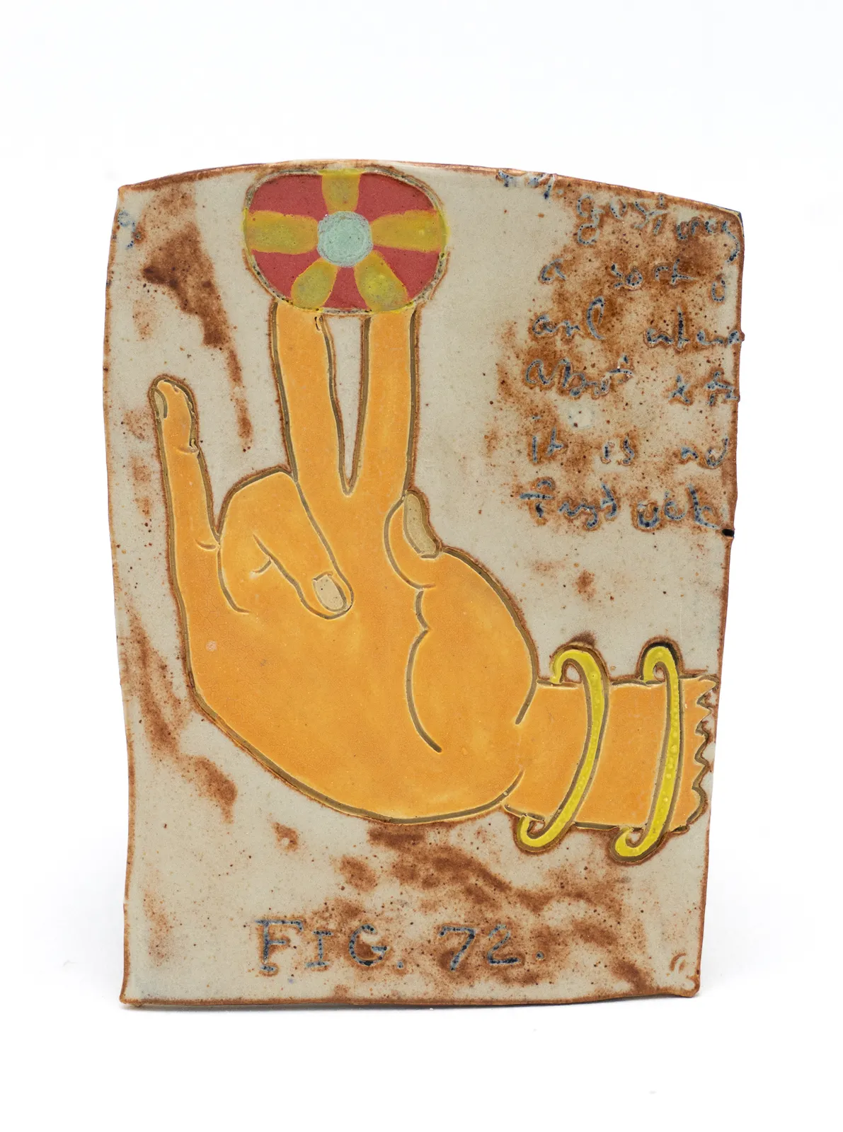 Kevin McNamee-Tweed, Fig 22 (Gesture), Glazed ceramic