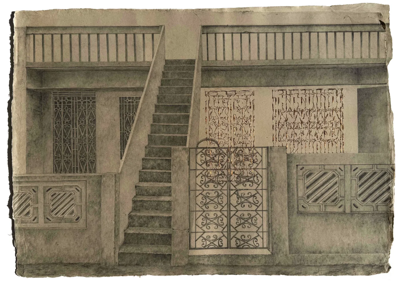 Dakshayani Chippada, Reconstructing Memory IV, 2025