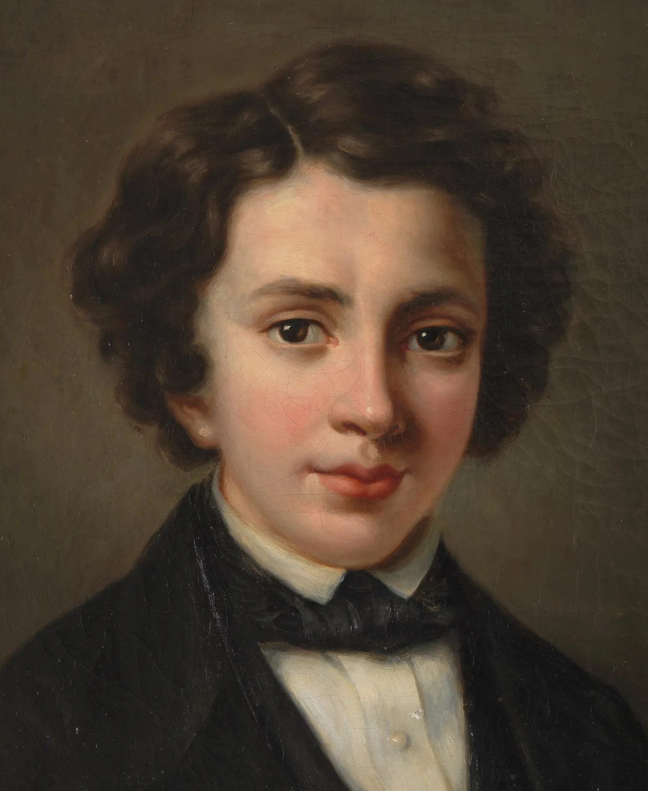 19th C English Shool,Portrait of a Very Fine Young Gentleman, 19th Century
