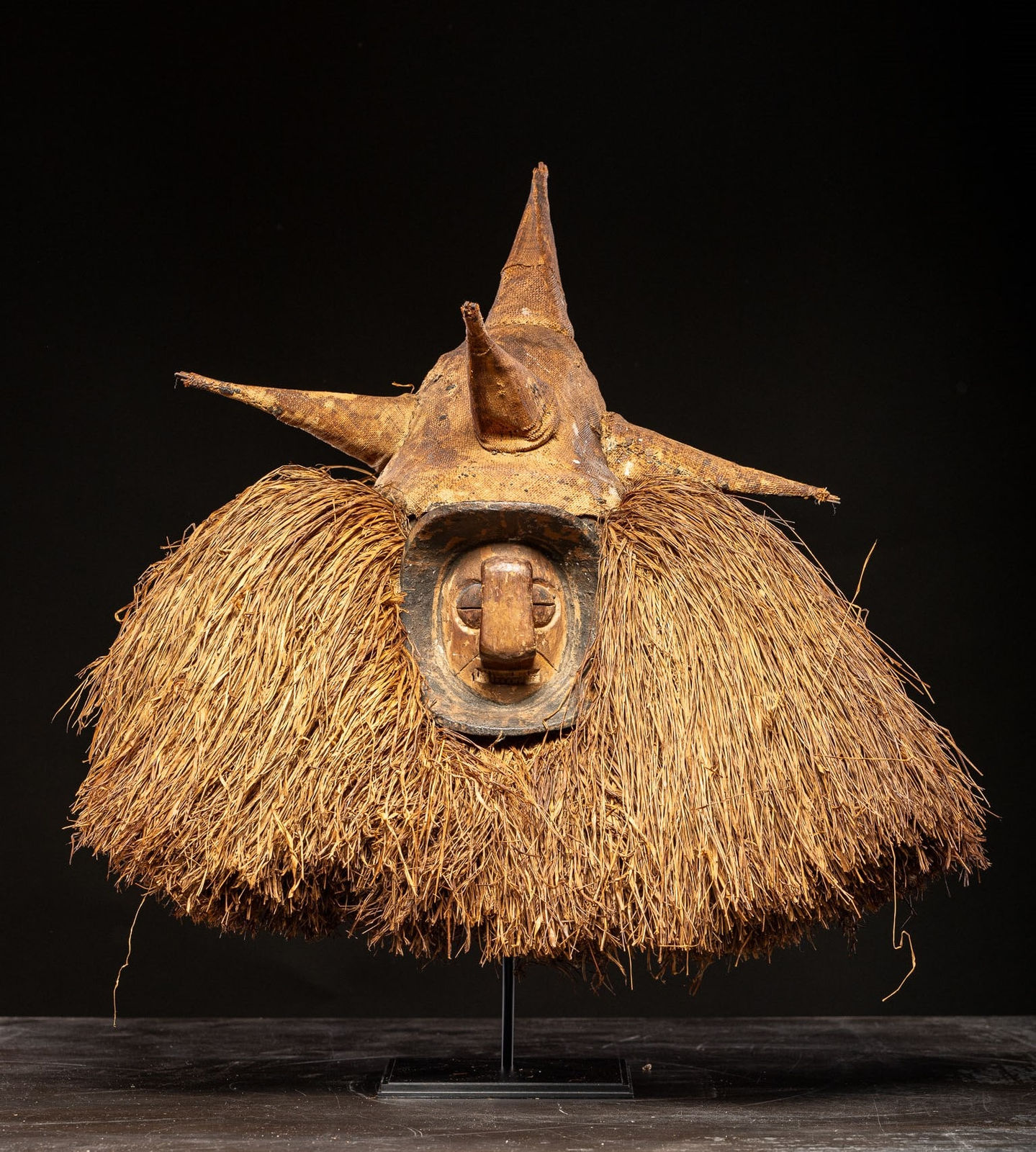 Kholuka ou Mbaala initiation-circonsicion mask, Yaka People, DRC, 1st half 20th C