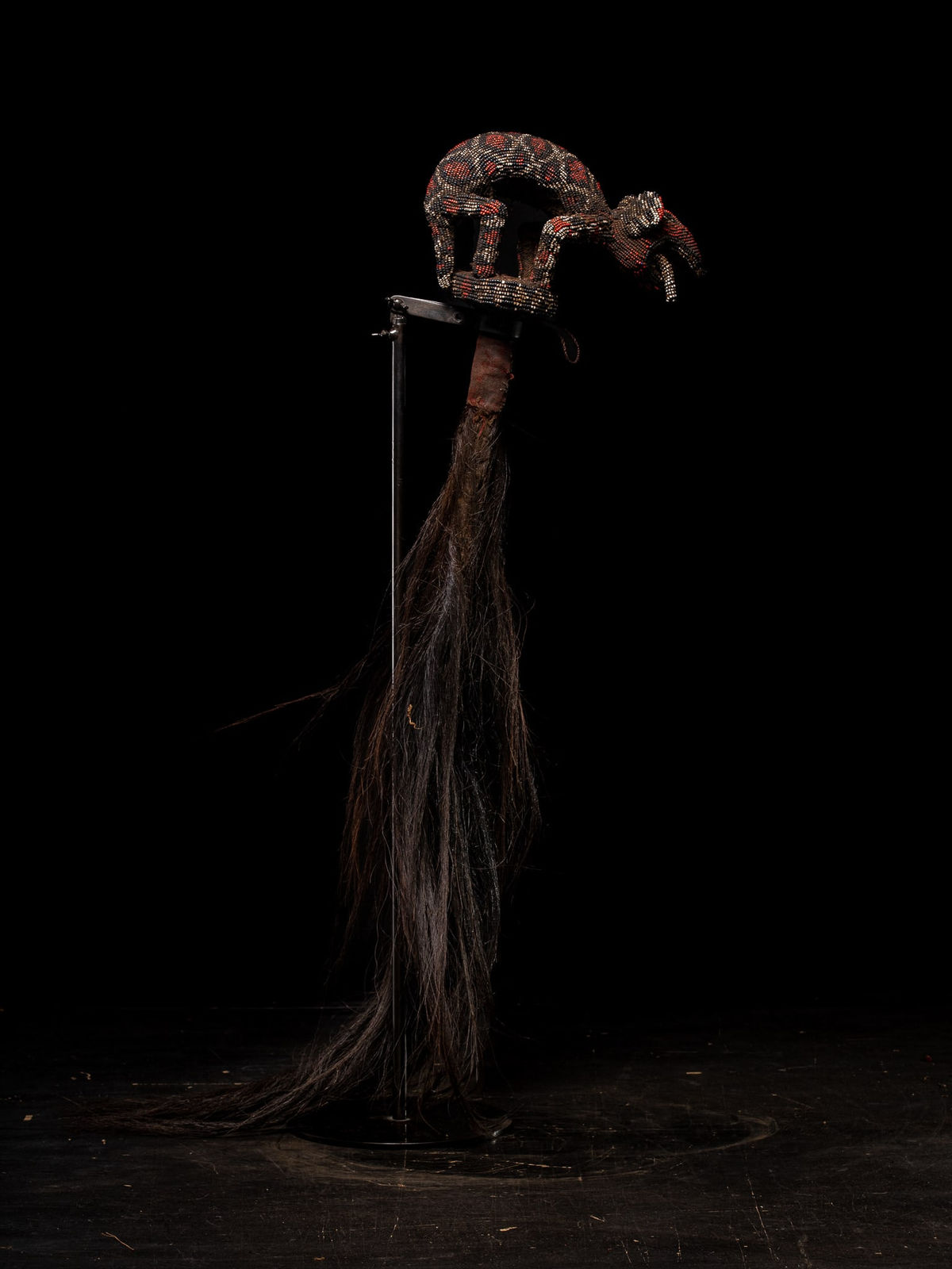 Grassland People,Cameroon.Flywhisk-Elephant or Leopard, mid 20th Century