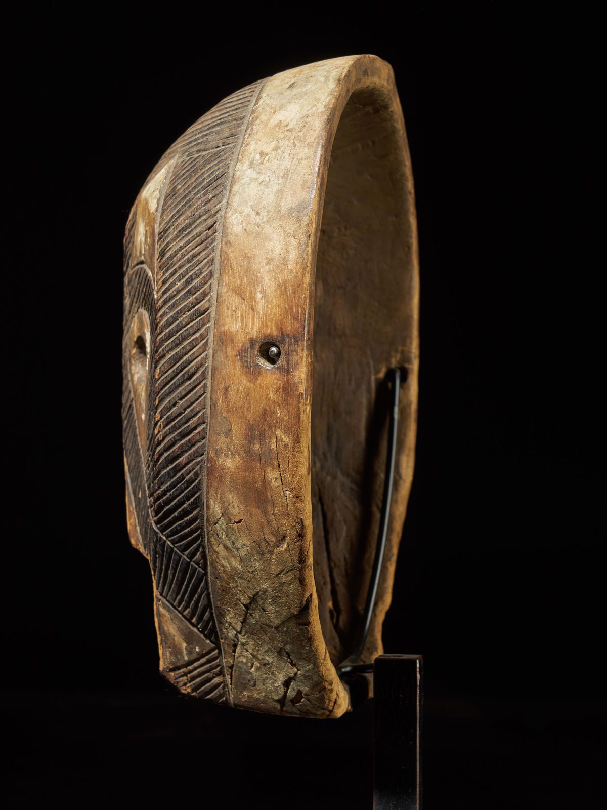 Rare Face Mask, Metoko People, DRC, 20th C
