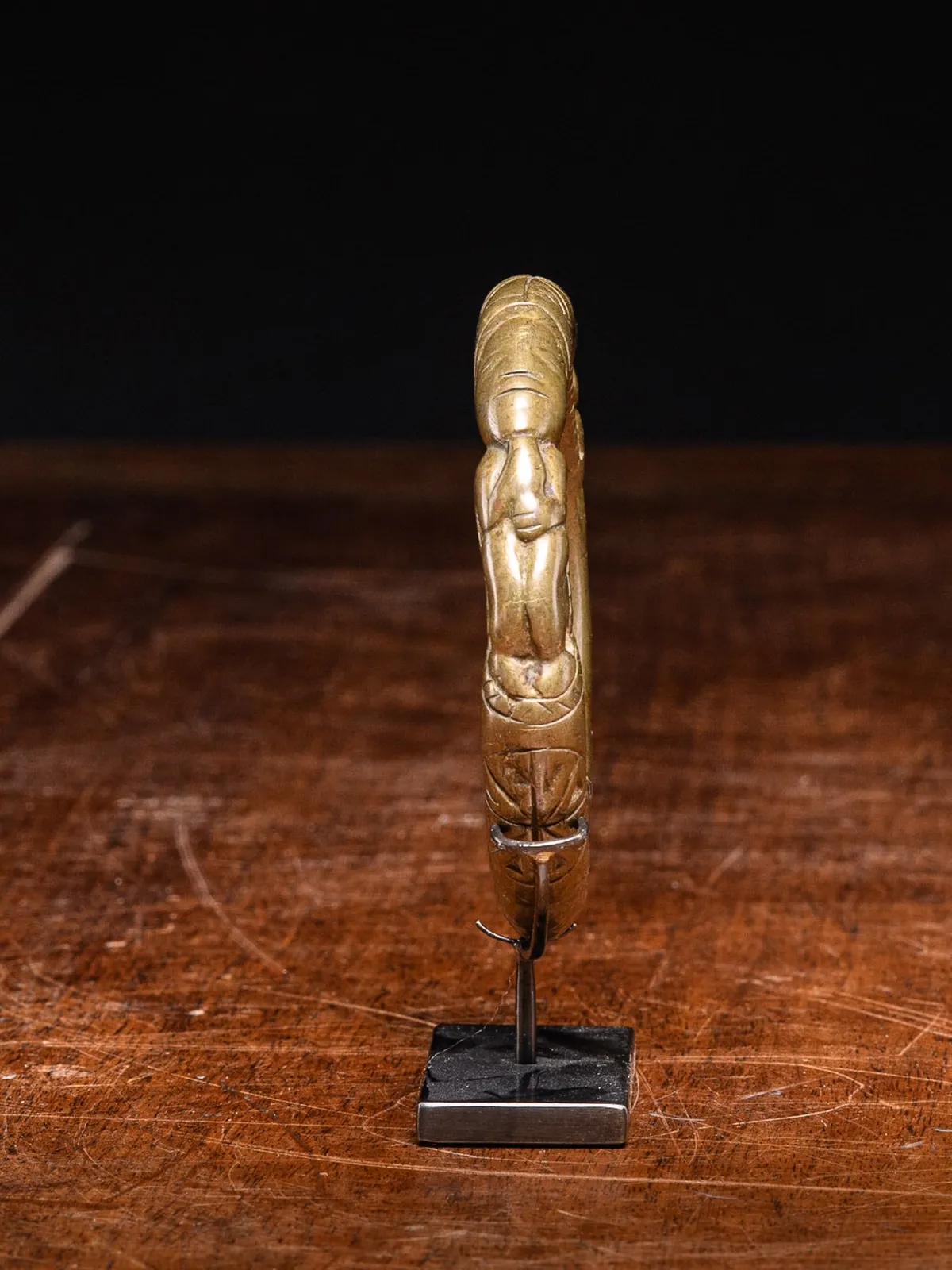 Kongo Lemba Cult Brass Bracelet, 1st half 20th Century