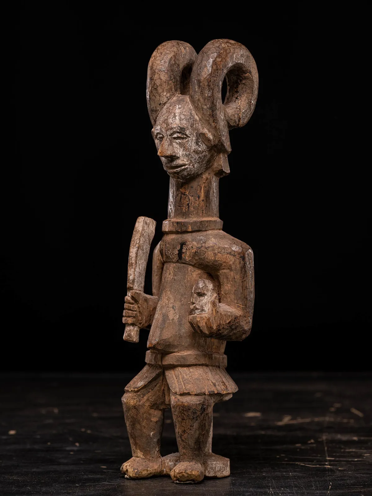 Ibo Ikenga Altar Statue, Nigeria, 1st half 20th Century