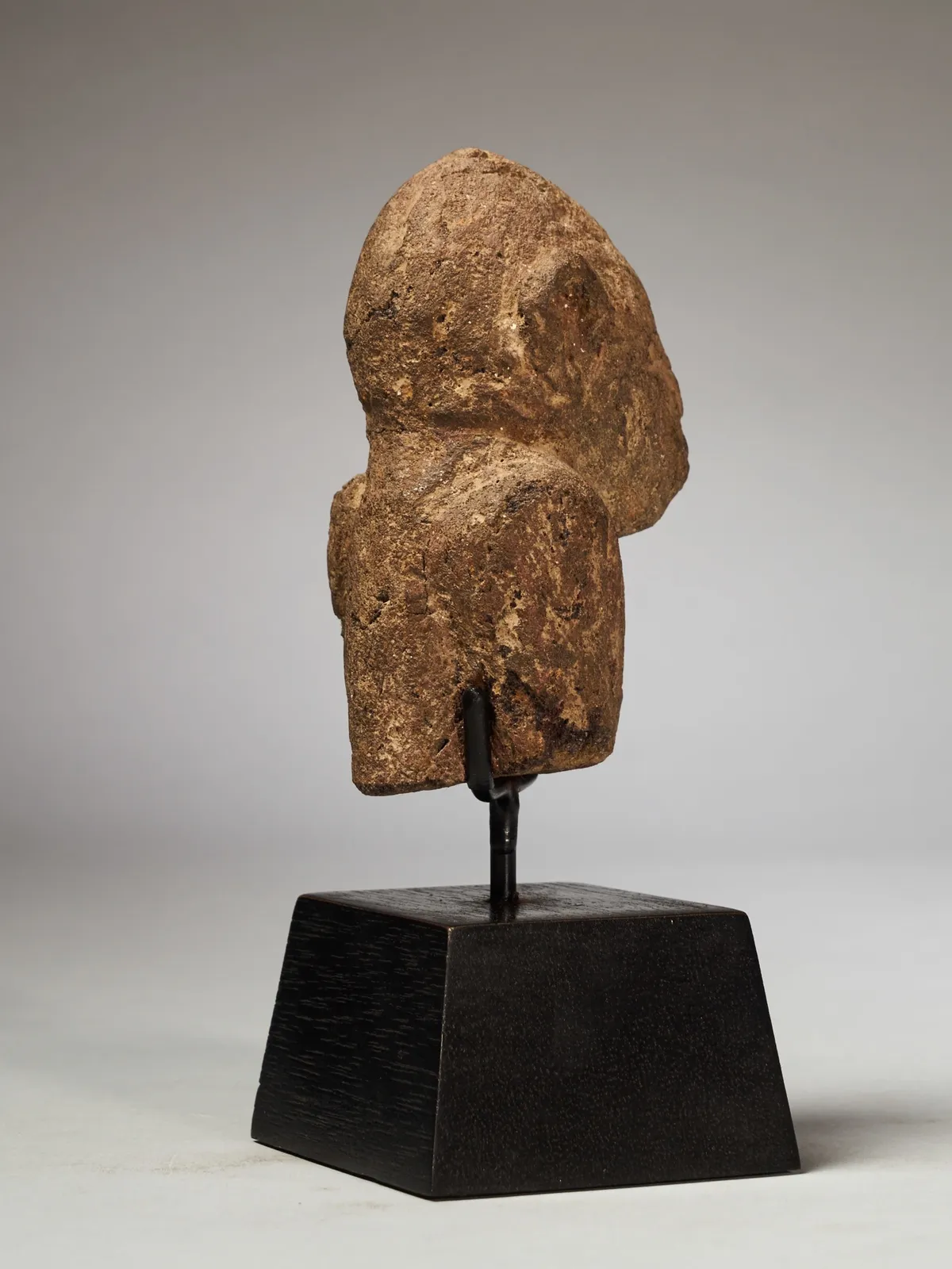 Terracotta Human Buste.Probably Ghana.,