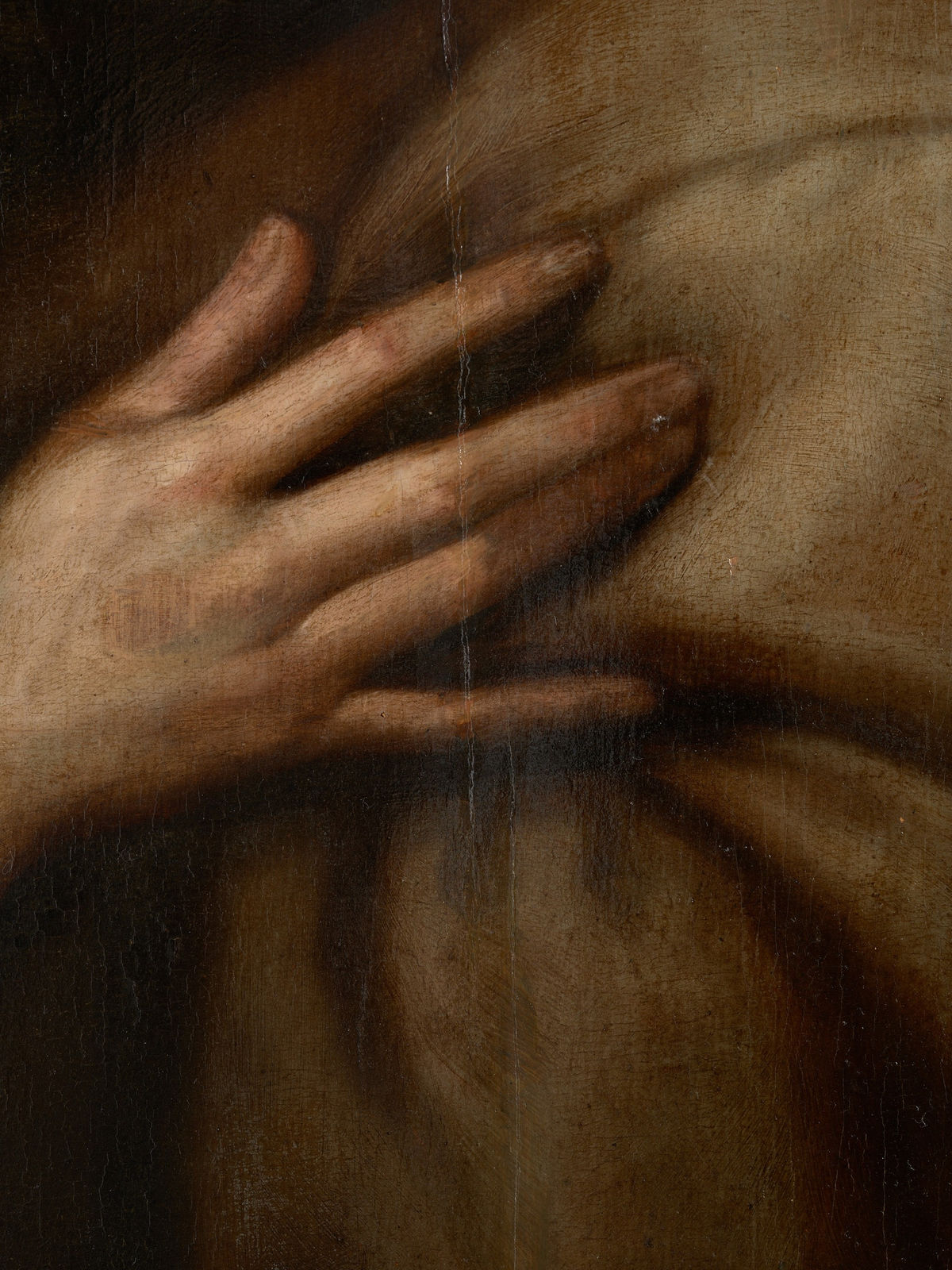 17th C Saint Francis in Ecstasy, Flemish School, Oil on Oak Panel, 17th Century