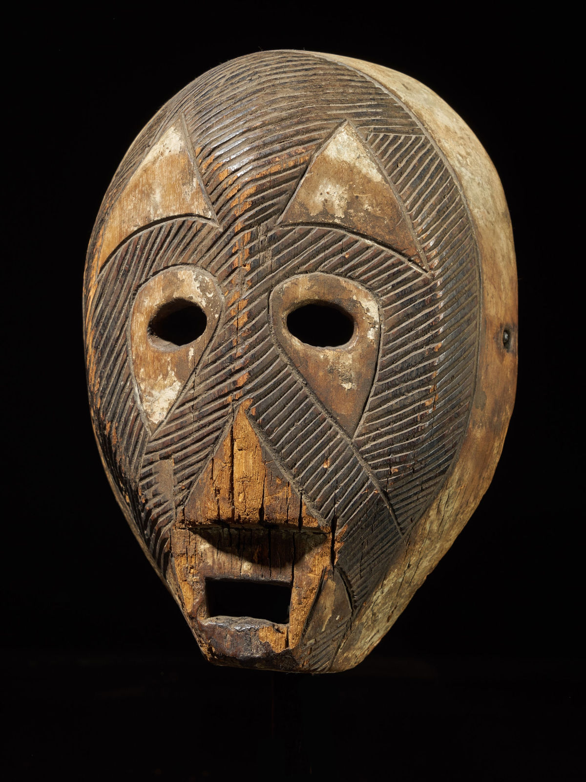 Rare Face Mask, Metoko People, DRC, 20th C
