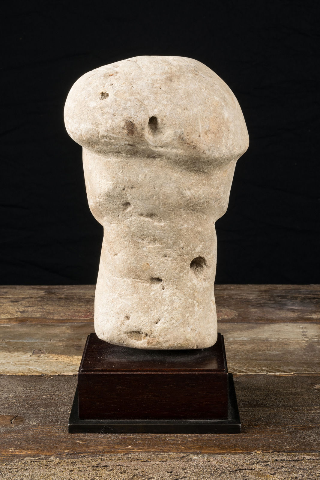 Solomon Islands Ancestor's sculptured Head, 1st half 20th Century