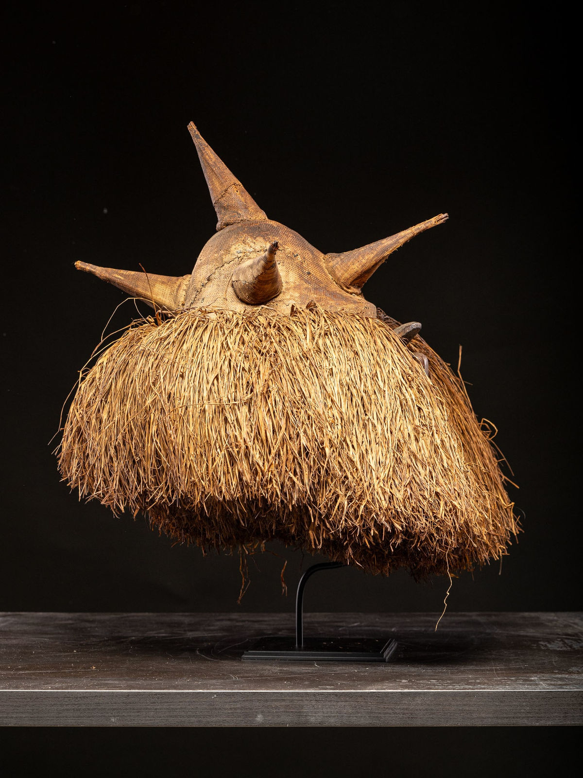 Kholuka ou Mbaala initiation-circonsicion mask, Yaka People, DRC, 1st half 20th C