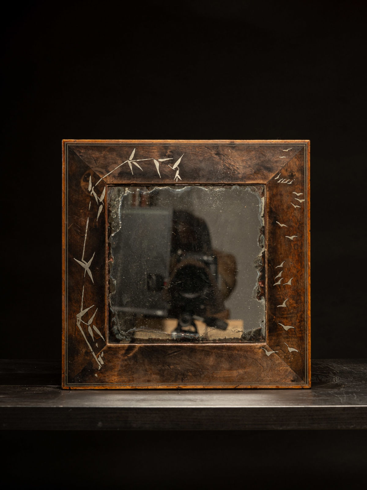 Carlo Bugatti (Milano 1856-1940 Molsheim) original 19th C Side Table, 1890