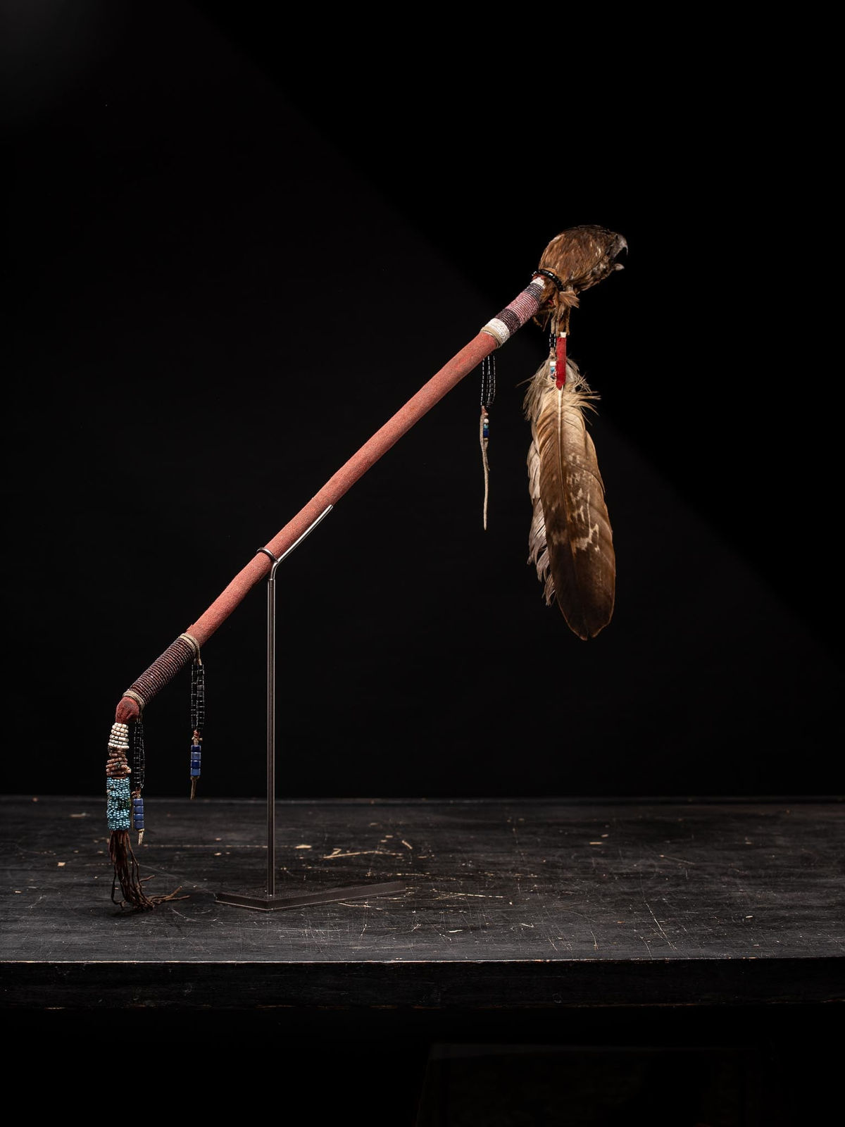 Native American Ceremonial Eagle staff, 19-20th Century
