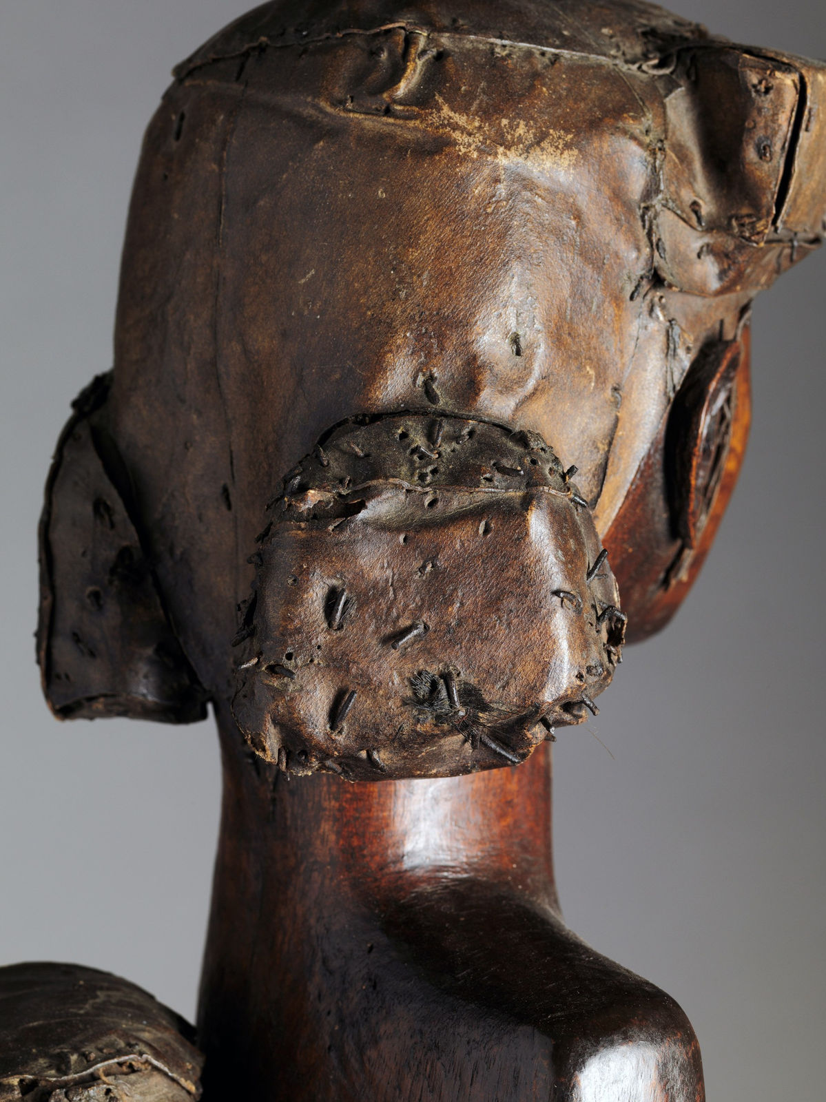 A standing Maternity Figure, Mabea-Fang People, Cameroon, 1st half 20th C