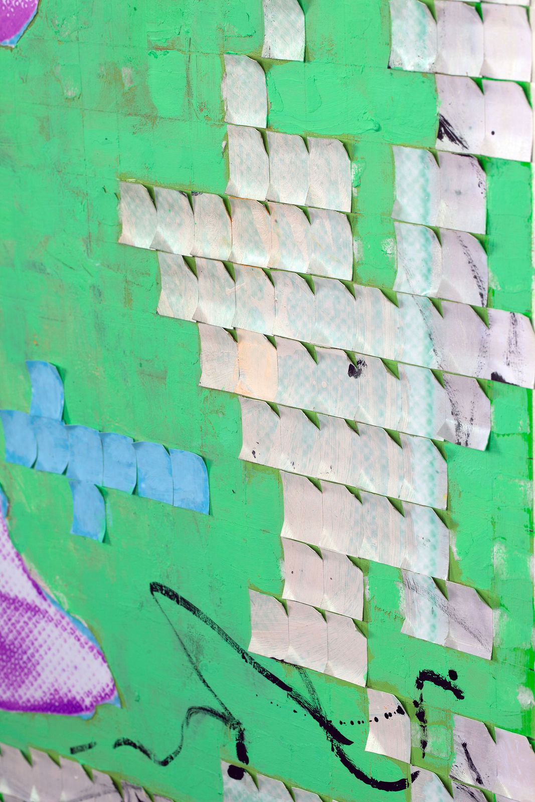 Piers Bourke, Lick My Rear - Green Silver , 2025