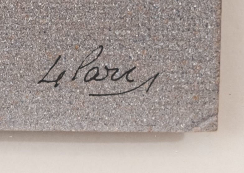 Julio Le Parc, Composição azul, s.d.