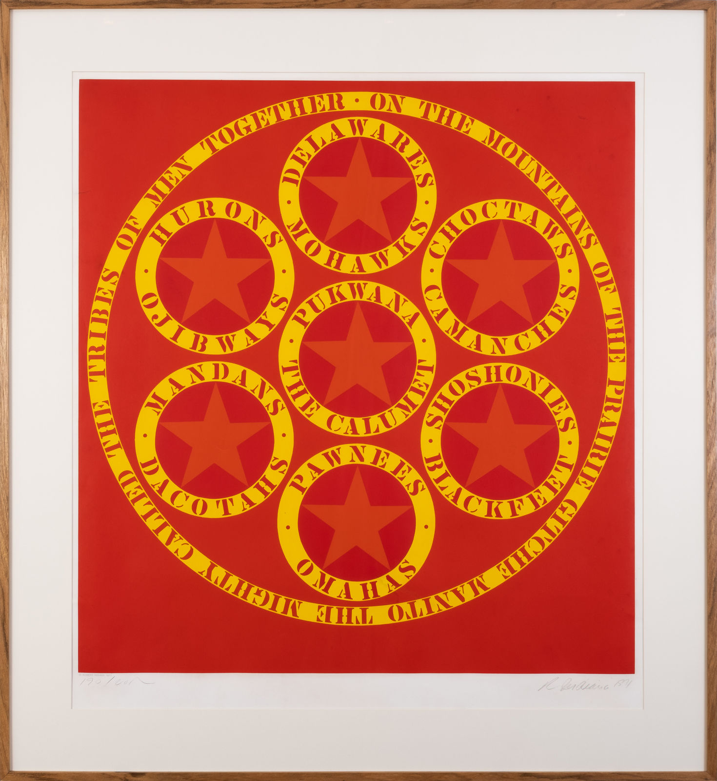Robert Indiana, Sem Título, 1971
