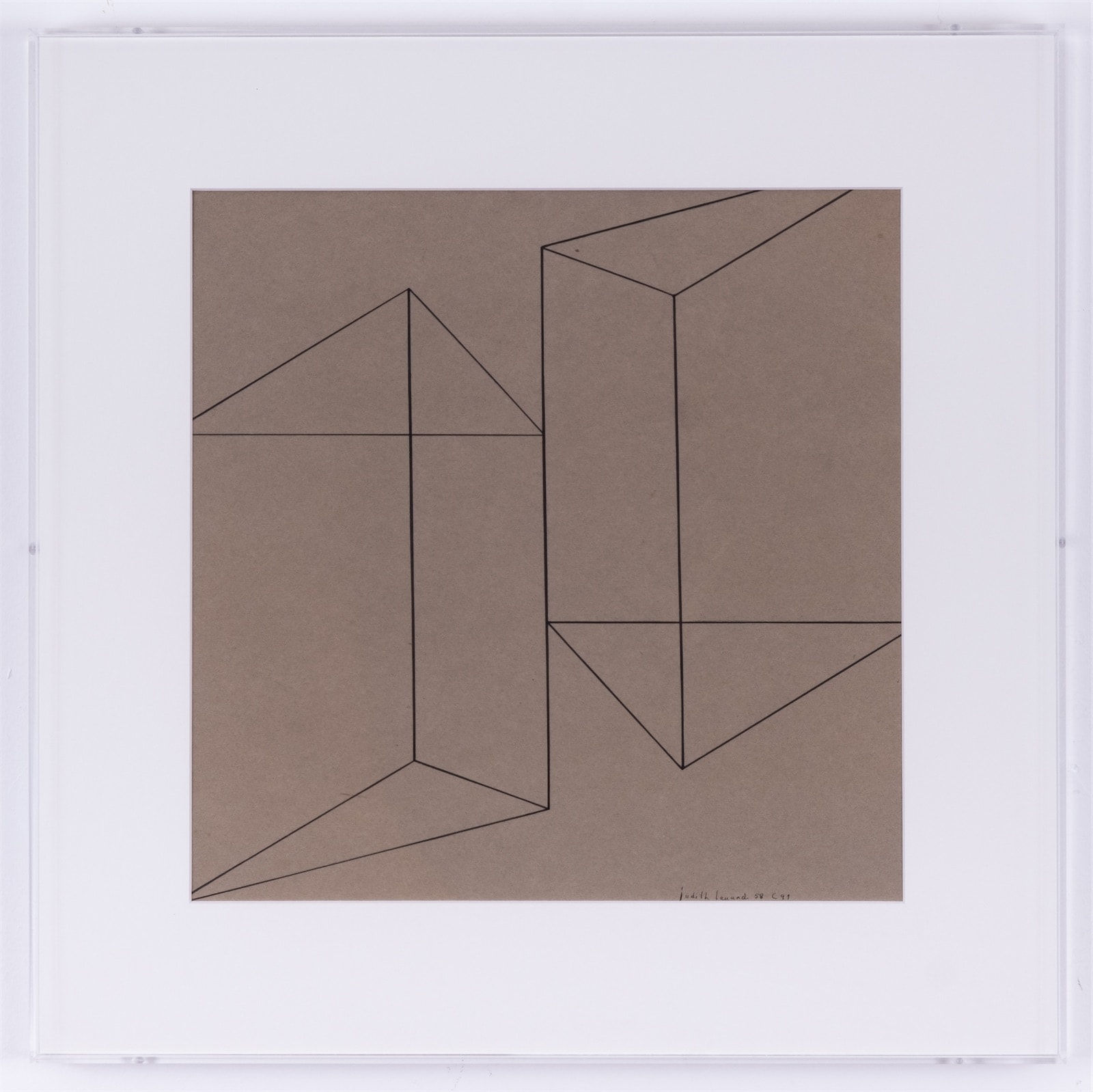 Judith Lauand, Sem Título, 1958