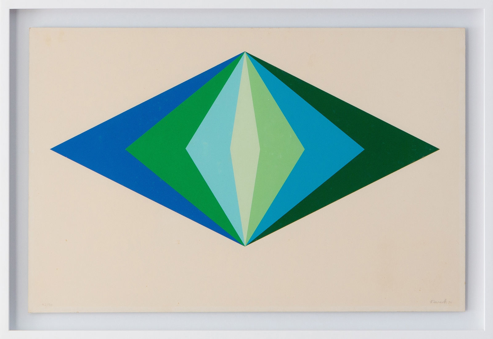 Hércules Barsotti, Plano repartido I , 1974