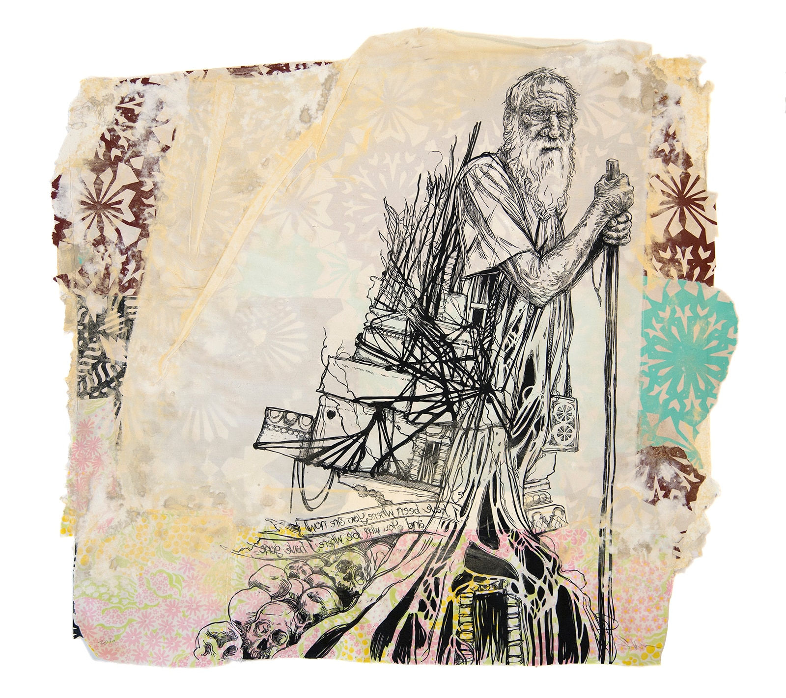 Swoon, Milton II (Diogenesis), 2017