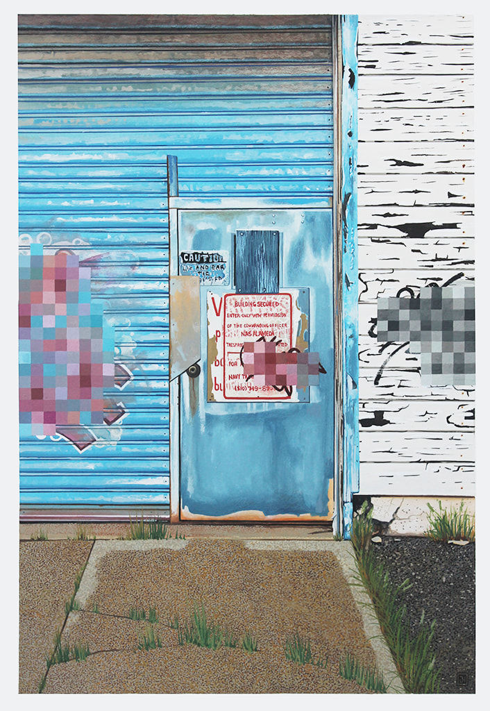 Jessica Hess, Alameda Door II, 2020