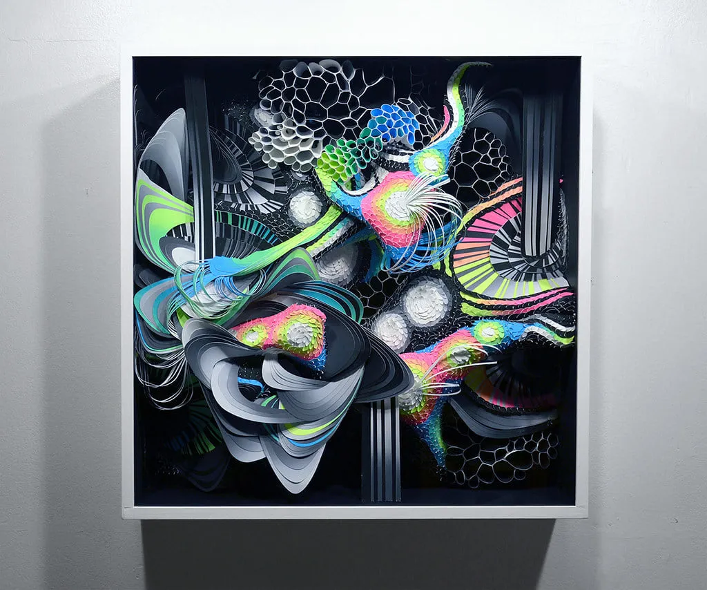 Crystal Wagner paper sculpture