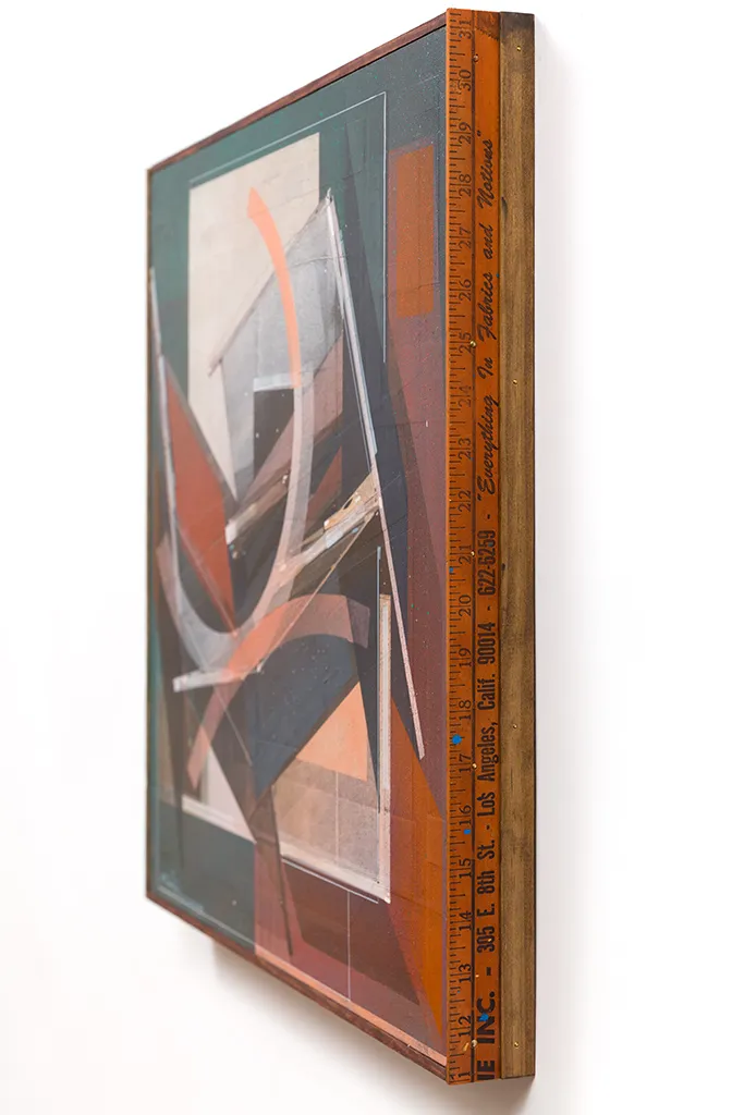 Augustine Kofie abstract painting detail