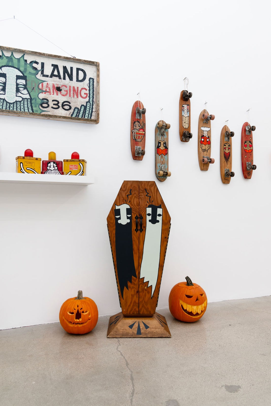 Installation photo of GATS work at Hashimoto Contemporary LA