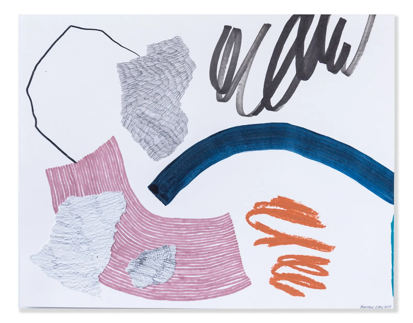 Heather Day, The More You Think About It #18, 2018