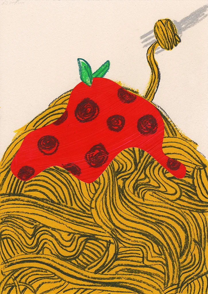 B.D. Graft, Spaghetti, 2019