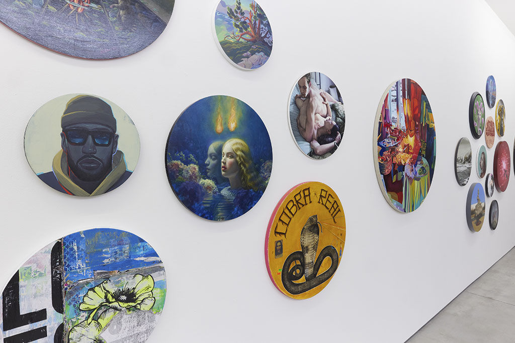 Install photo from Tondo group exhibition