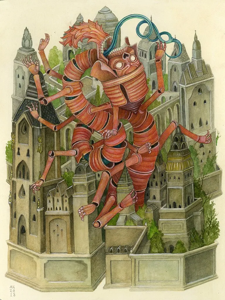 Alex Kuno, The Blooming Flower, 2018