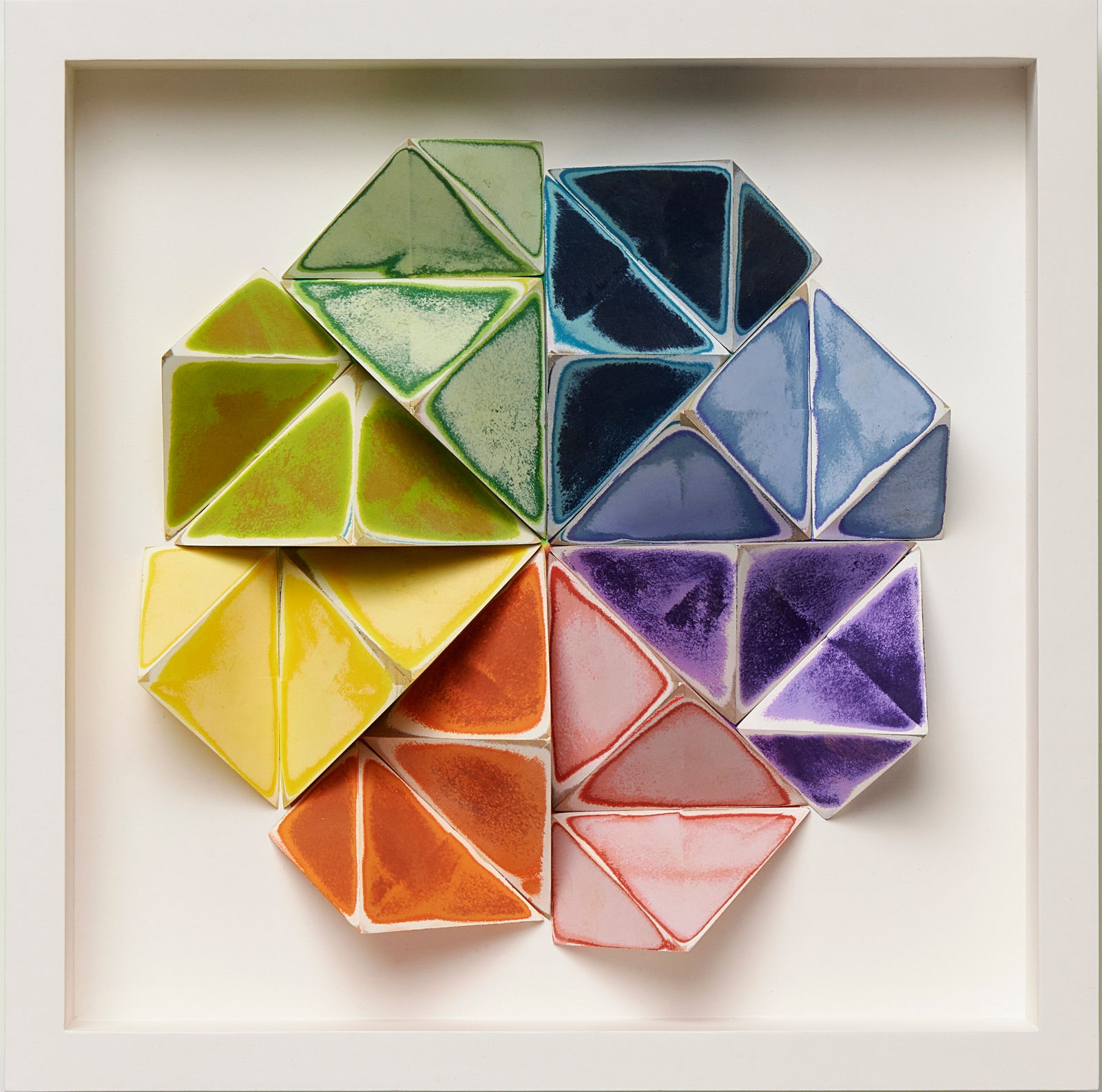 abstract relief assemblage by Sean Newport