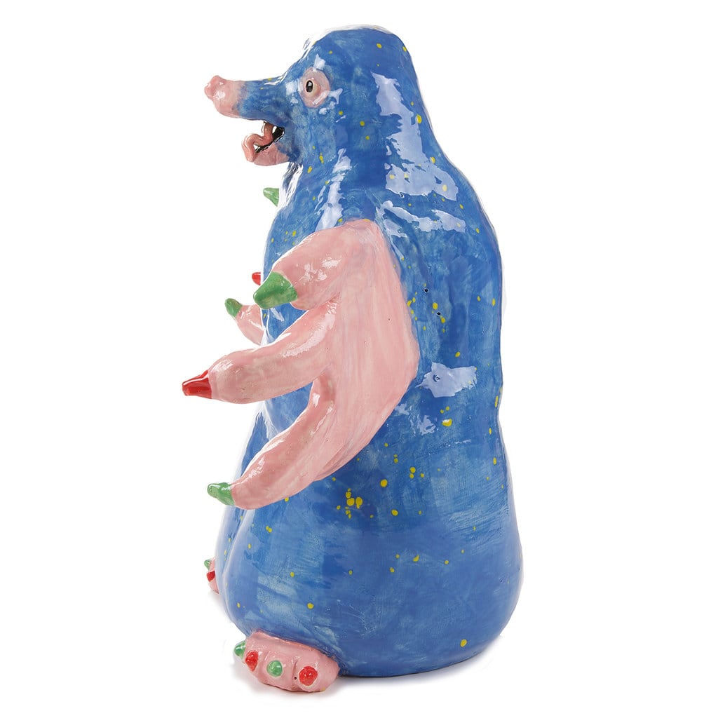 Katie Kimmel's ceramic sculpture of a mole