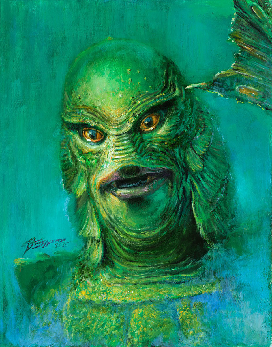 Bob Eggleton, The Gillman, 2025
