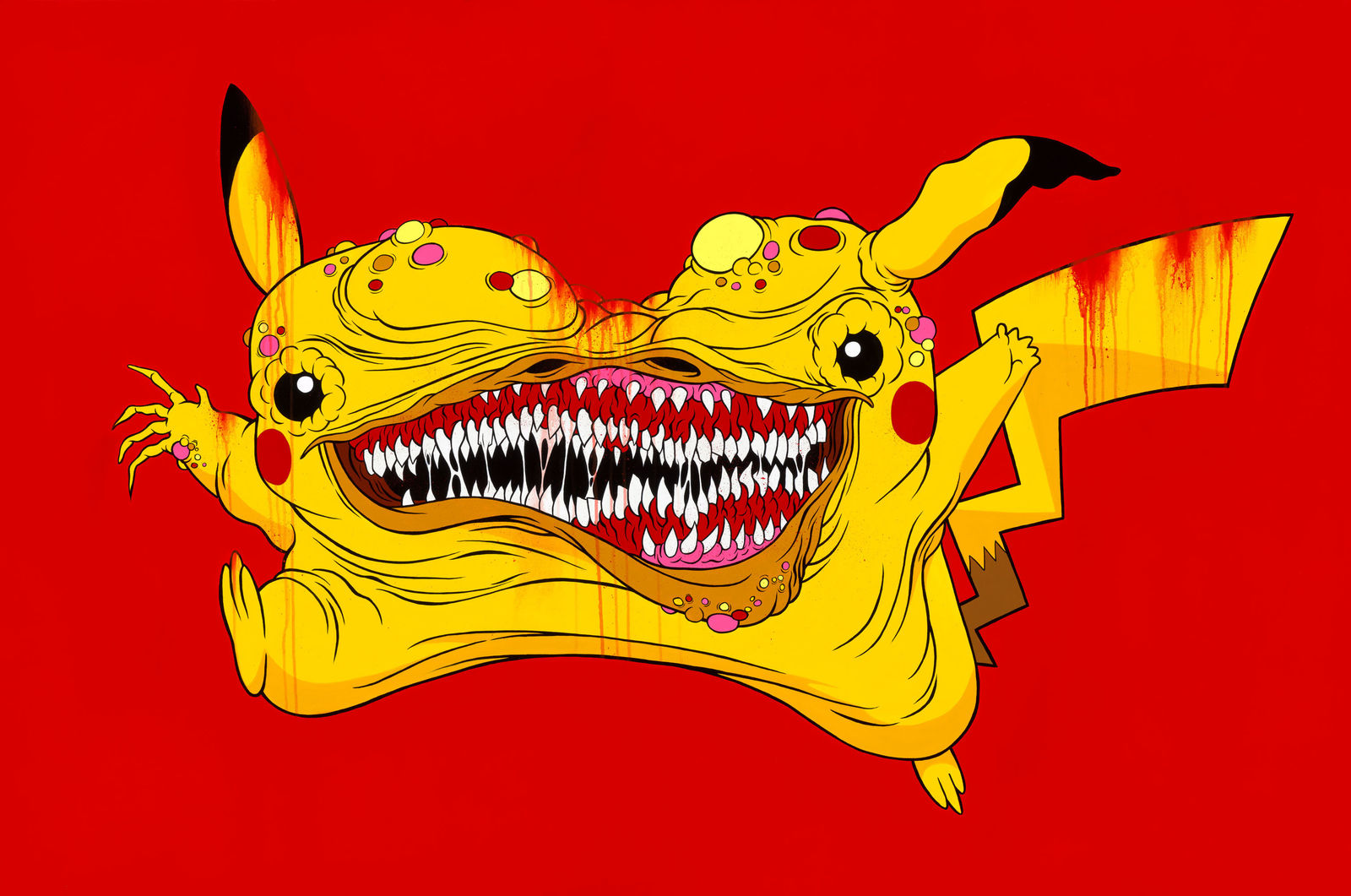 Alex Pardee, No-Longer Pikachu, 2022