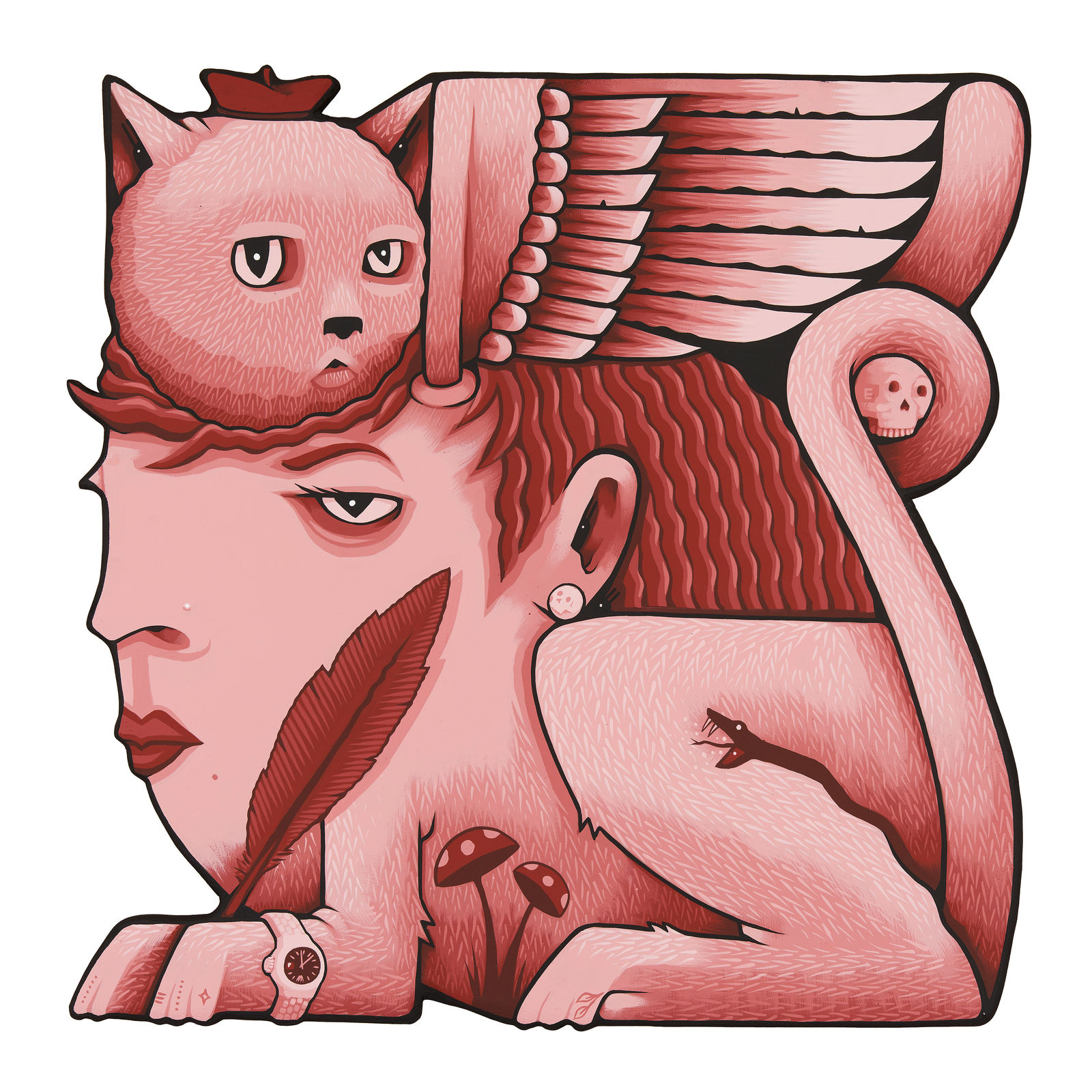 Jeremy Fish, The Lovely Little Lions, 2024