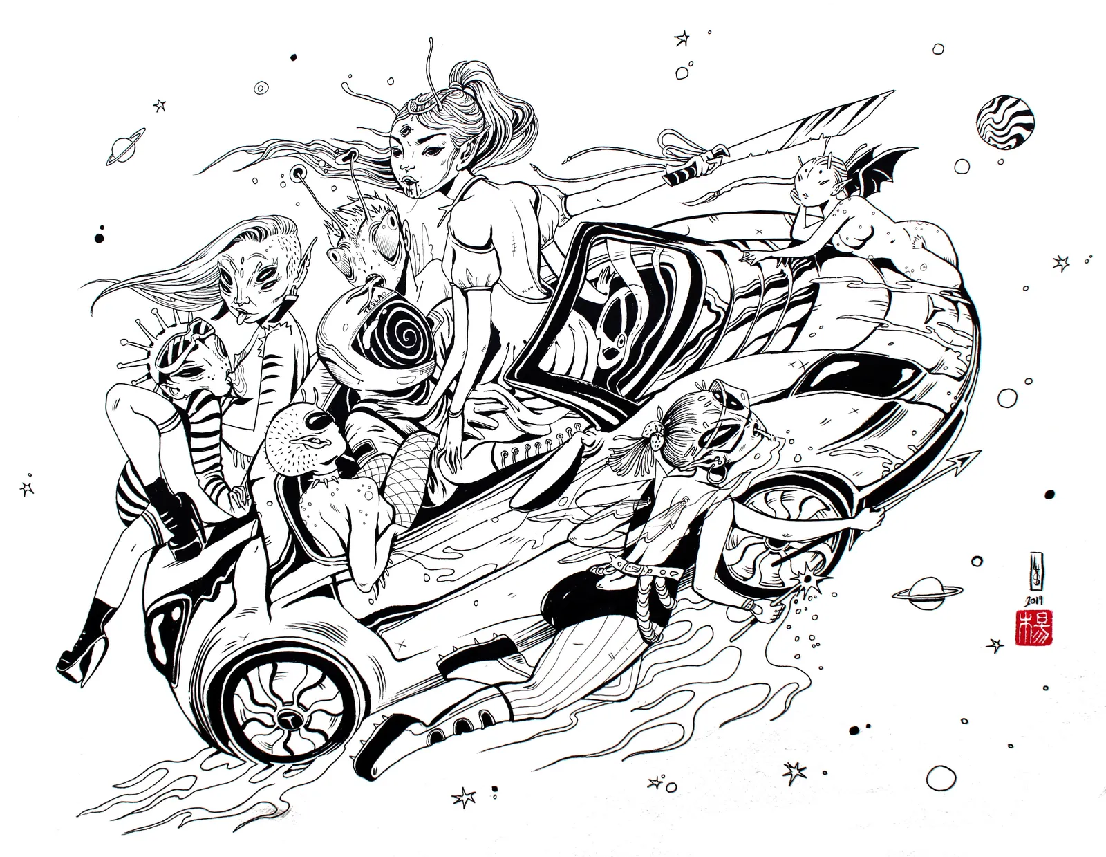 Lauren YS, SpaceXXX, 2019