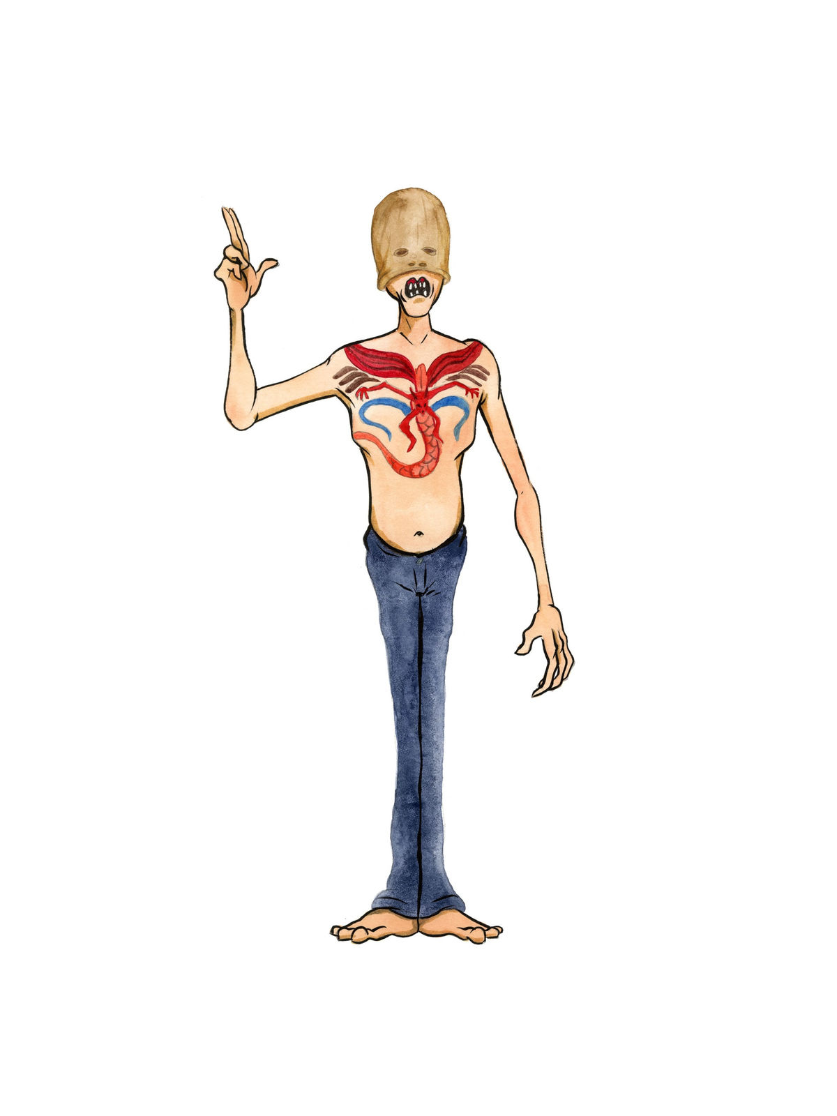 Alex Pardee, Tooth Fairy (Manhunter), 2024