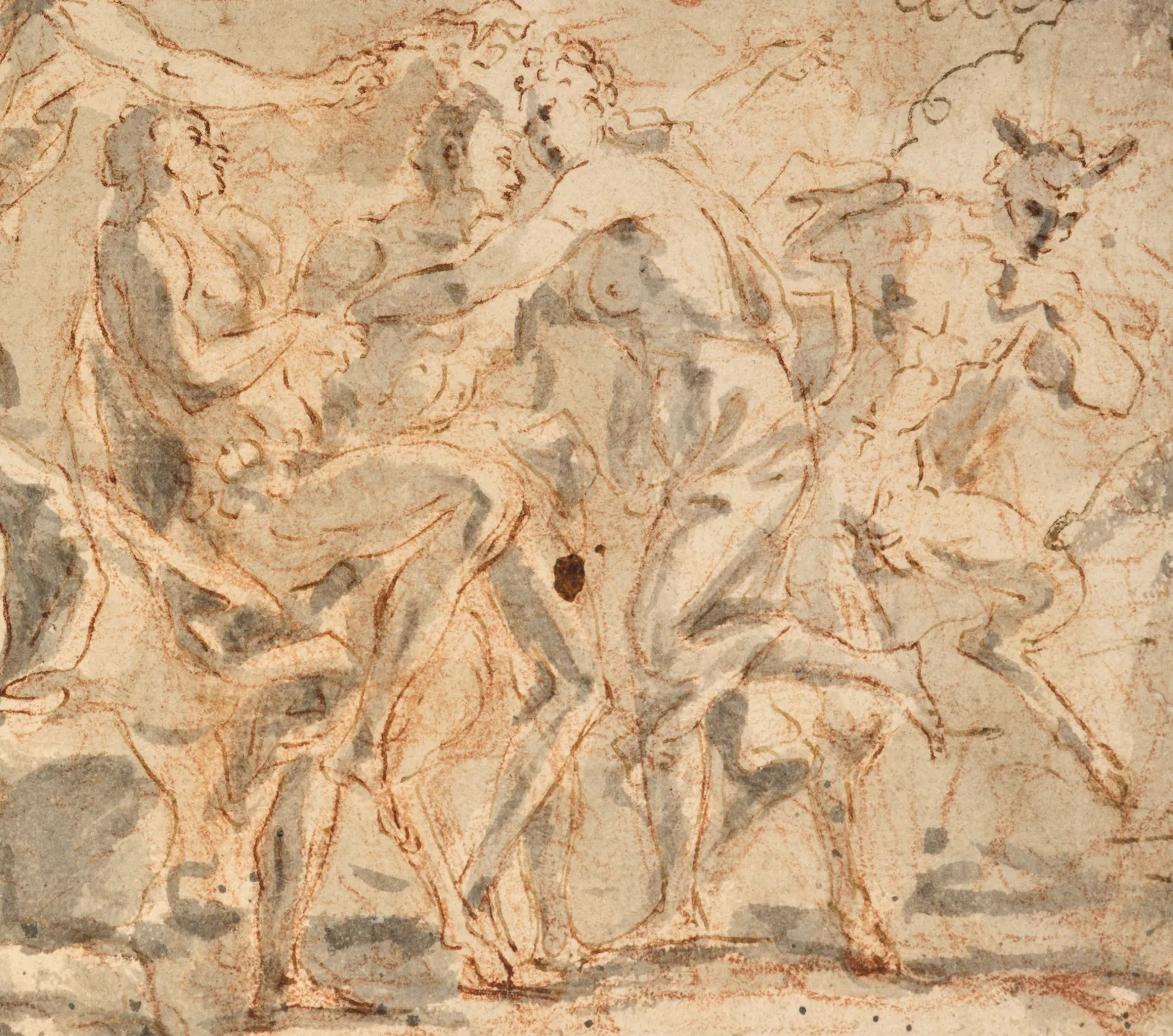 Claude Gillot, Scène de Bacchanale